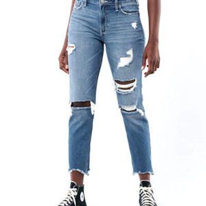Hollister Destroyed  Super Skinny High Rise 7S